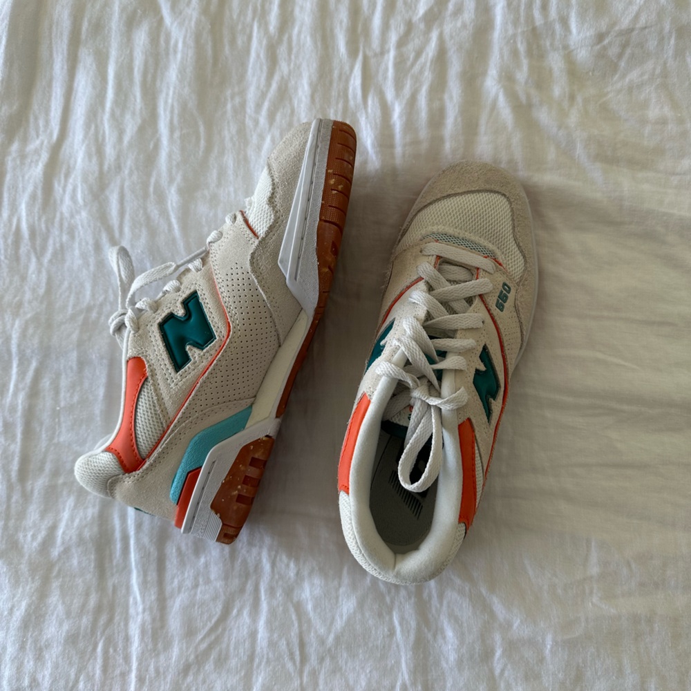 New Balance 550 Seasalt Verdigris